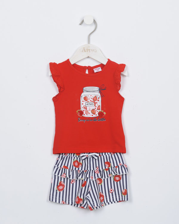 Picture of C1961 GIRLS TWO PIECE COTTON SET